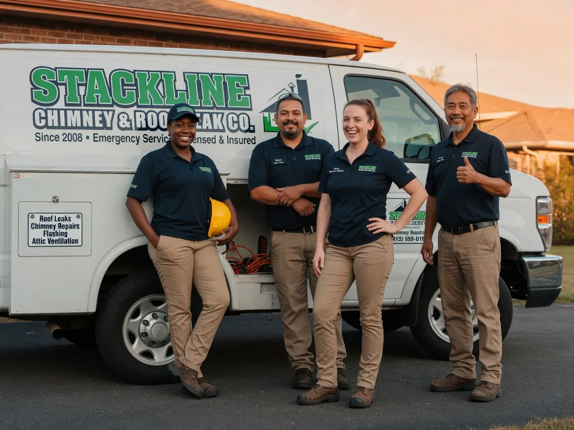 Chimney flashing repair company in Wrightsville Beach, NC